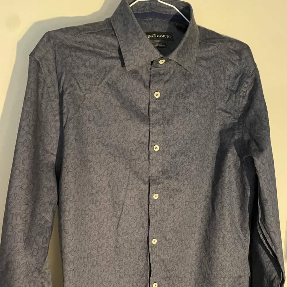 Vince Camuto Flower Dress Shirt